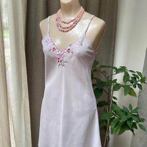 Vintage pink slip dress